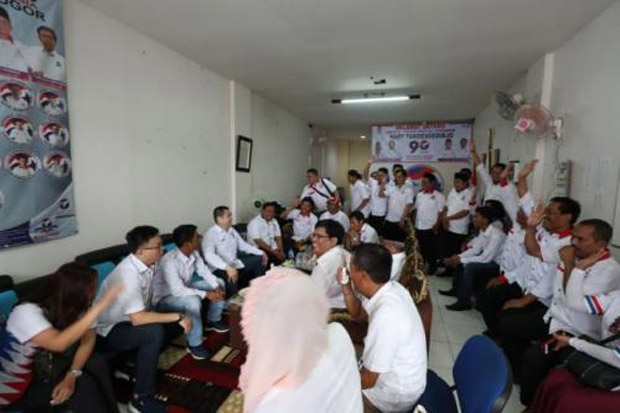 Pimpin Konsolidasi di Bogor, HT Minta Caleg Maksimalkan Perolehan Kursi