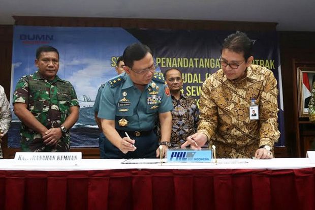 Kemhan Bangun Kapal Cepat Rudal 60 Meter di PT PAL Indonesia