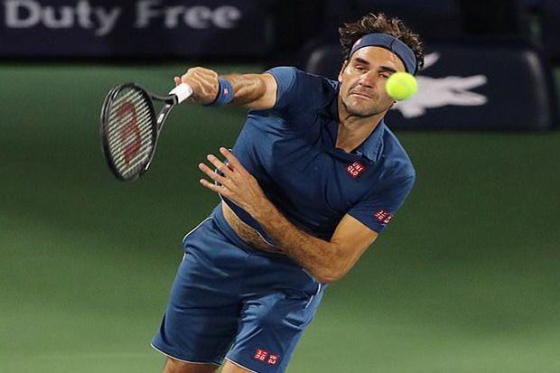 Roger Federer Memburu Gelar Ke-100 ATP Tour di Dubai