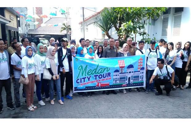 Pegiat Medsos dan IWO Promosikan Destinasi Wisata Kota Medan
