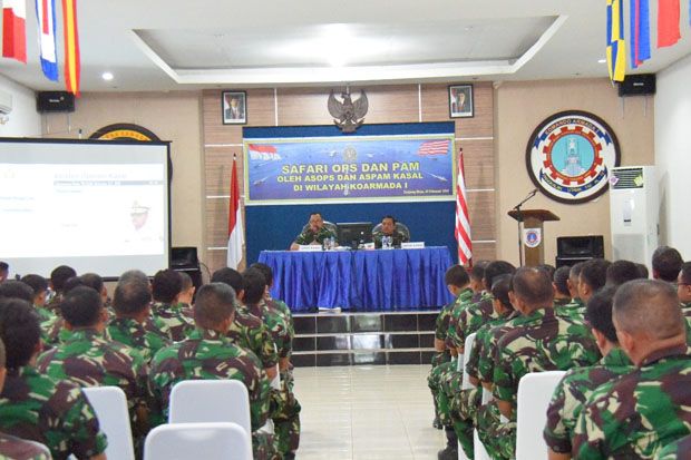132 Perwira TNI AL di Kepri Terima Pembekalan Safari Ops dan Pam 2019