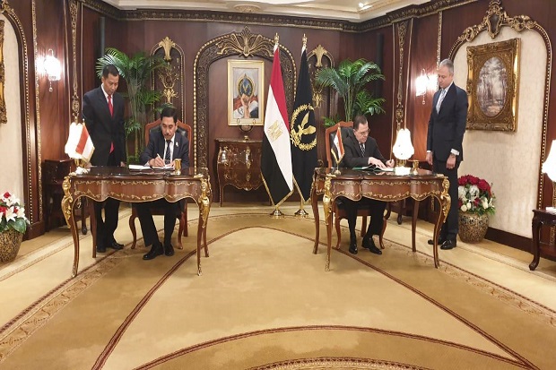 RI-Mesir Teken Kerjasama Penanggulangan Terorisme