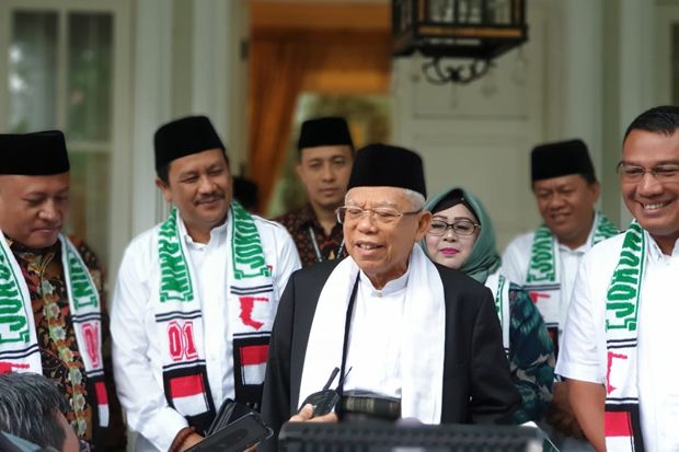 Maruf Amin Ikut Populerkan Tiga Kartu Sakti dari Jokowi