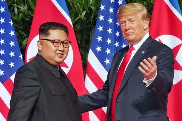 Donald Trump dan Kim Jong-Un Berharap Sukses dalam KTT Vietnam