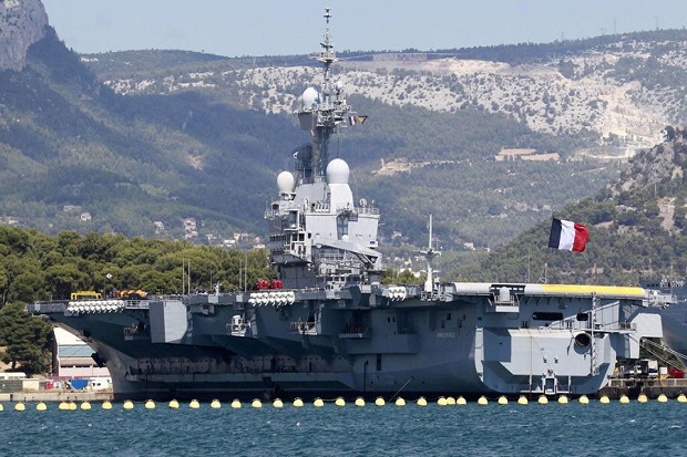 Prancis Bersiap Kirim Kapal Induk Charles de Gaulle ke Samudra Hindia