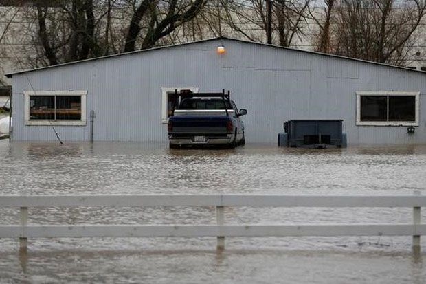Banjir Rendam 2.000 Rumah di California Utara