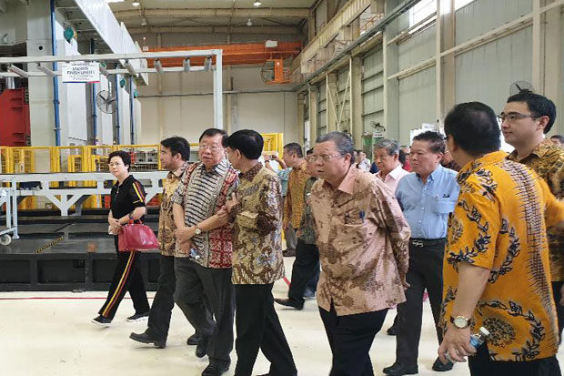 Perhimpunan Pengusaha Indonesia Tionghoa Mampir ke Pabrik DFSK
