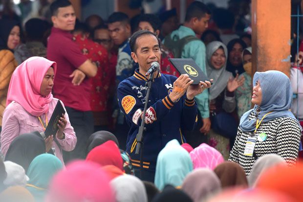 Penerima Pinjaman Ultra Mikro Diingatkan Jokowi Disiplin Angsur Pinjaman