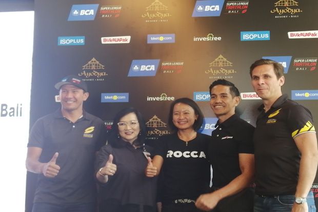 Triathlete Profesional Bersaing di Super League Triathlon Bali