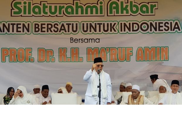 Maruf Amin Yakin Suara di Banten untuk Pasangan Capres 01
