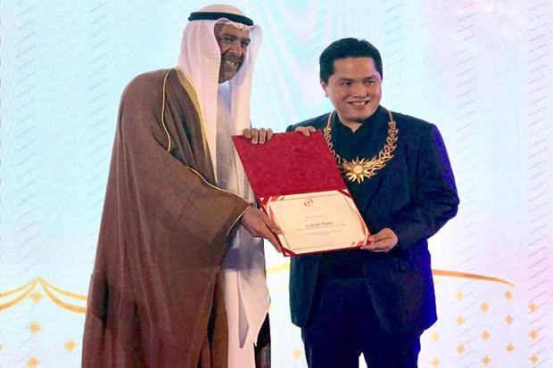 Erick Thohir, OCA Award Didedikasi untuk Indonesia