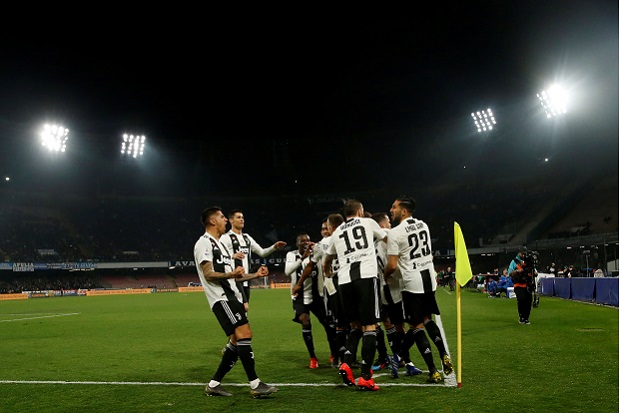 Dua Kartu Merah Warnai Kemenangan Juventus atas Napoli