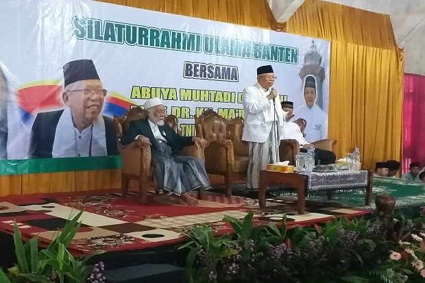 Para Ulama Banten Dukung Penuh Jokowi-Maruf Amin