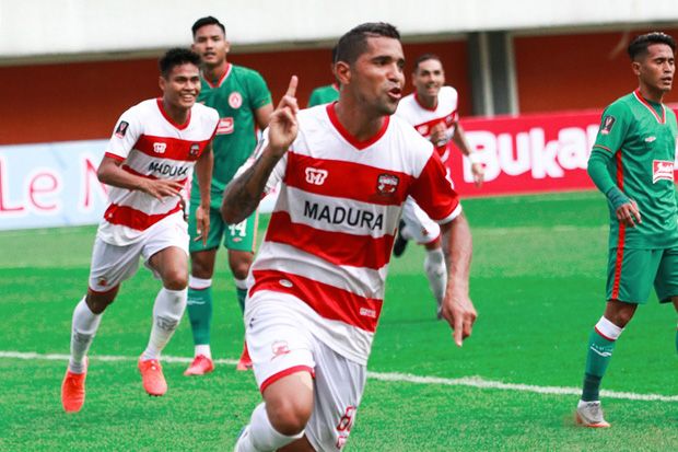Bungkam PSS Sleman, Madura United Petik Tiga Angka Pembuka