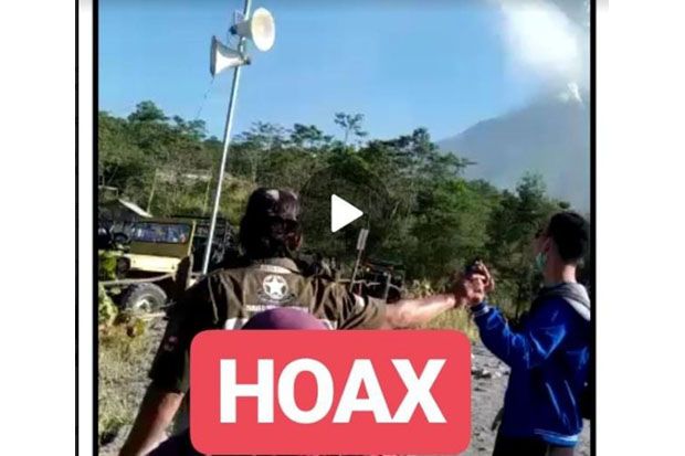 Video Erupsi Gunung Merapi Hari Ini Dipastikan Hoax