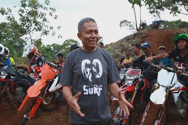 Atasi Geng Motor, Suharno Bangun Trek Motocross di Lahan 100 Hektare