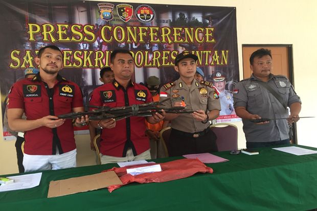 Pelaku Pembakaran Lahan 3 Hektare di Bintan Ditangkap