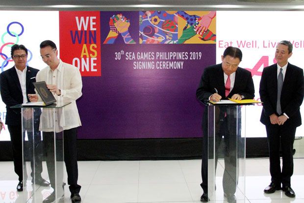 Ajinomoto Co Resmi Jadi Sponsor Platinum SEA Games 2019 ke-30 Filipina