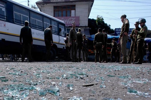 Serangan Granat Lukai Belasan Orang di Kashmir India