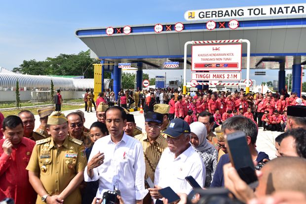 Jokowi Berharap Tol Bakauheni-Palembang Tersambung Juni