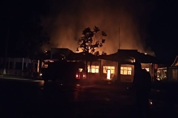 Gedung Laboratorium MAN Jambi Terbakar, Siswa Terancam Gagal Ujian