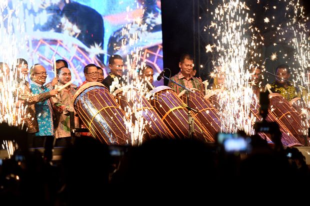 Resmi Dibuka, Pekan Raya Sumatera Utara Usung Tema Baru