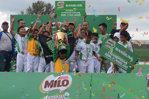 MILO Football Championship Medan dan Bandung Gaet Pemain Berbakat