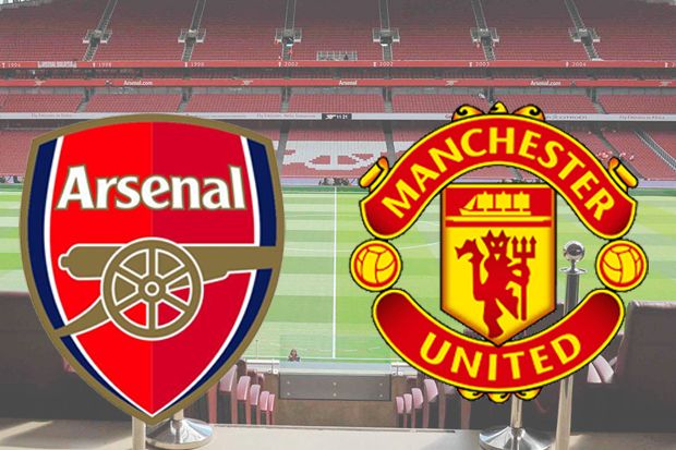 Susunan Pemain Arsenal vs Manchester United