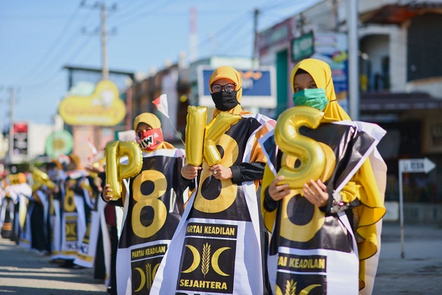 Flashmob Kader PKS, Sampaikan Politik Gagasan Lewat Kegembiraan