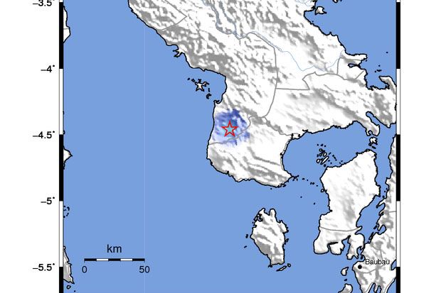 Gempa Magnitudo 3,2 Guncang Kolaka Sulawesi Tenggara