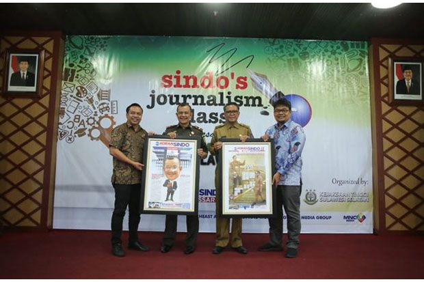Buka Sindos Journalism Class, Gubernur Nurdin Abdulah Puji TP4D Kejati Sulsel