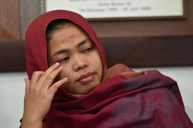 Kemlu: Siti Aisyah Belum Bebas Murni