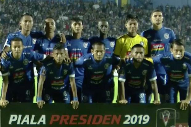 Lumat Persita, Arema FC Buka Peluang ke 8 Besar