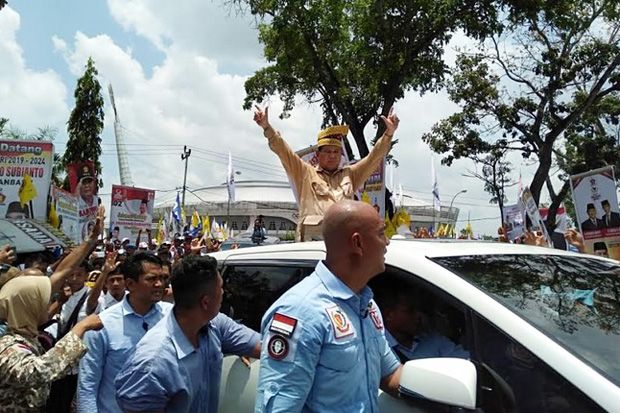Capres Prabowo Subianto Janji Wujudkan Pemerintahan Bersih