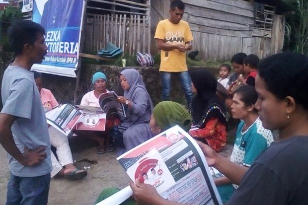 Relawan Jokowi-Maruf Amin Terus Gerilya di Basis Prabowo