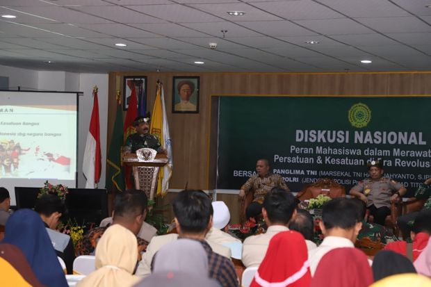 Panglima TNI Kuliah Umum di Universitas Muhammadiyah Riau