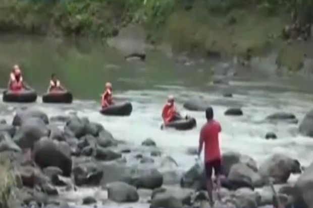 Polisi Dalami SOP dan Aspek Keselamatan Peserta Tubing di Kali Gono