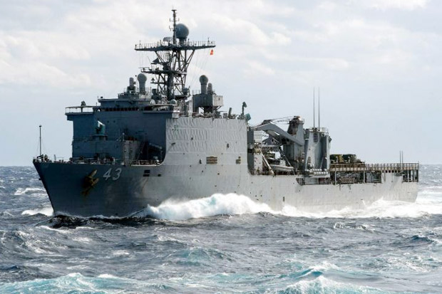 Virus Mirip Gondongan Mewabah, Kapal Perang AS Dikarantina di Laut