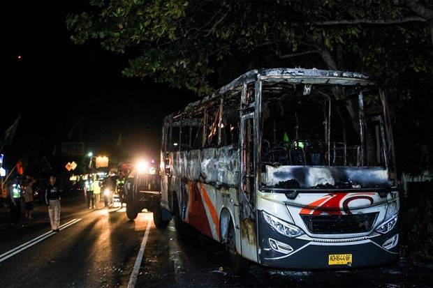 Pembakaran Bus di Sleman, Kapolres: Negara Ini Bukan Negara Rimba