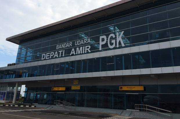 Pengembangan Terminal Bandara Depati Amir Ditarget Selesai Tahun 2020
