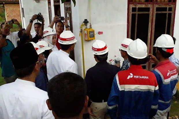 Jaringan Gas Rumah Tangga Diperluas di Wilayah Sumatera