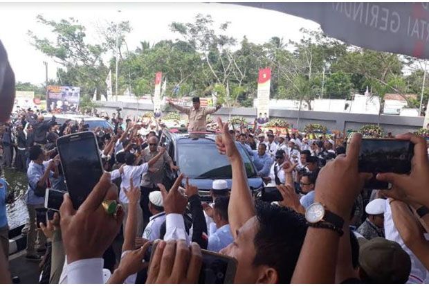 Kawal Pencoblosan, Prabowo Instruksikan Pendukungnya Jaga TPS dari Pagi hingga Pagi Lagi