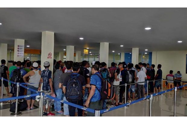 161 Orang TKI Kembali Dideportasi dari Malaysia