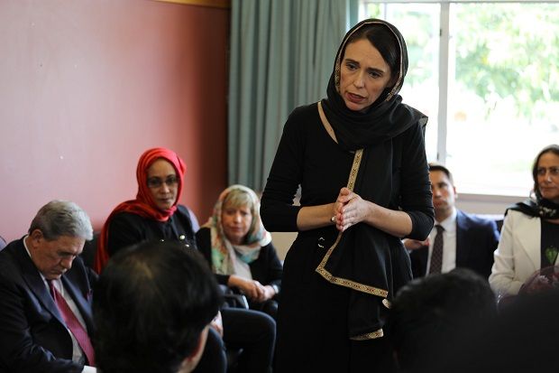 Pasca Serangan Teroris, PM Selandia Baru Temui Komunitas Muslim