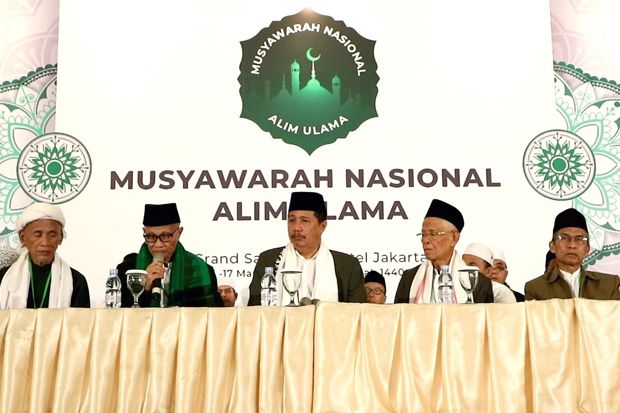 Munas Alim Ulama Putuskan Dukung Jokowi-KH Ma’ruf Amin