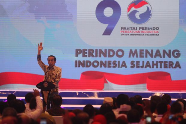 Jokowi Puji Kelengkapan Infrastruktur Partai Perindo