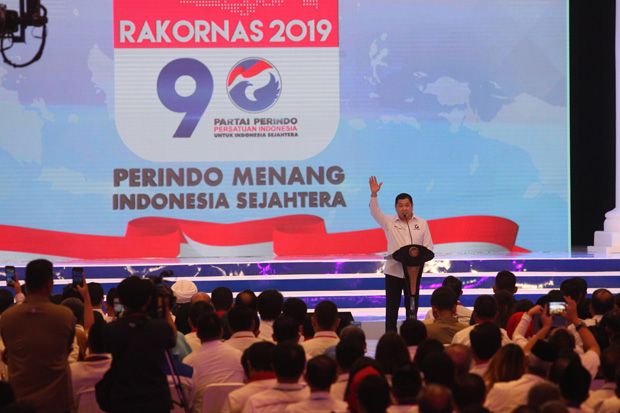 HT Minta Kader Perindo Lebih Intensif Kampanyekan Partai dan Jokowi-Maruf Amin