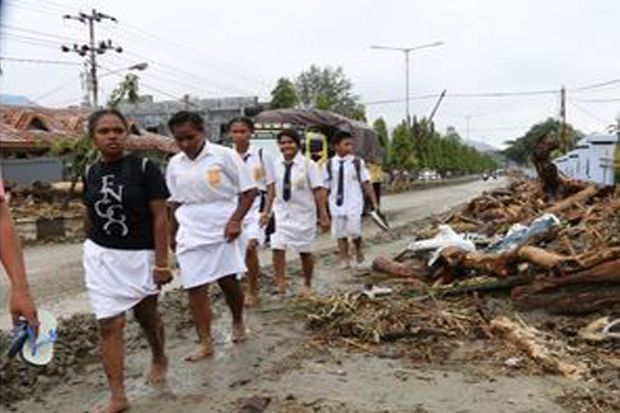 Update Banjir Bandang Sentani: 104 Orang Meninggal, 160 Luka dan 79 Hilang