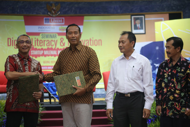 Dorong Digital Literacy, IndosatM2 Gandeng UMY