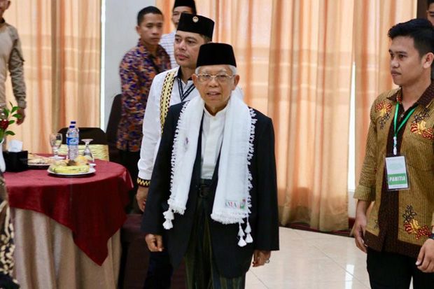 Berkunjung ke Bengkulu, Kiai Maruf Amin Optimistis Menang 70%